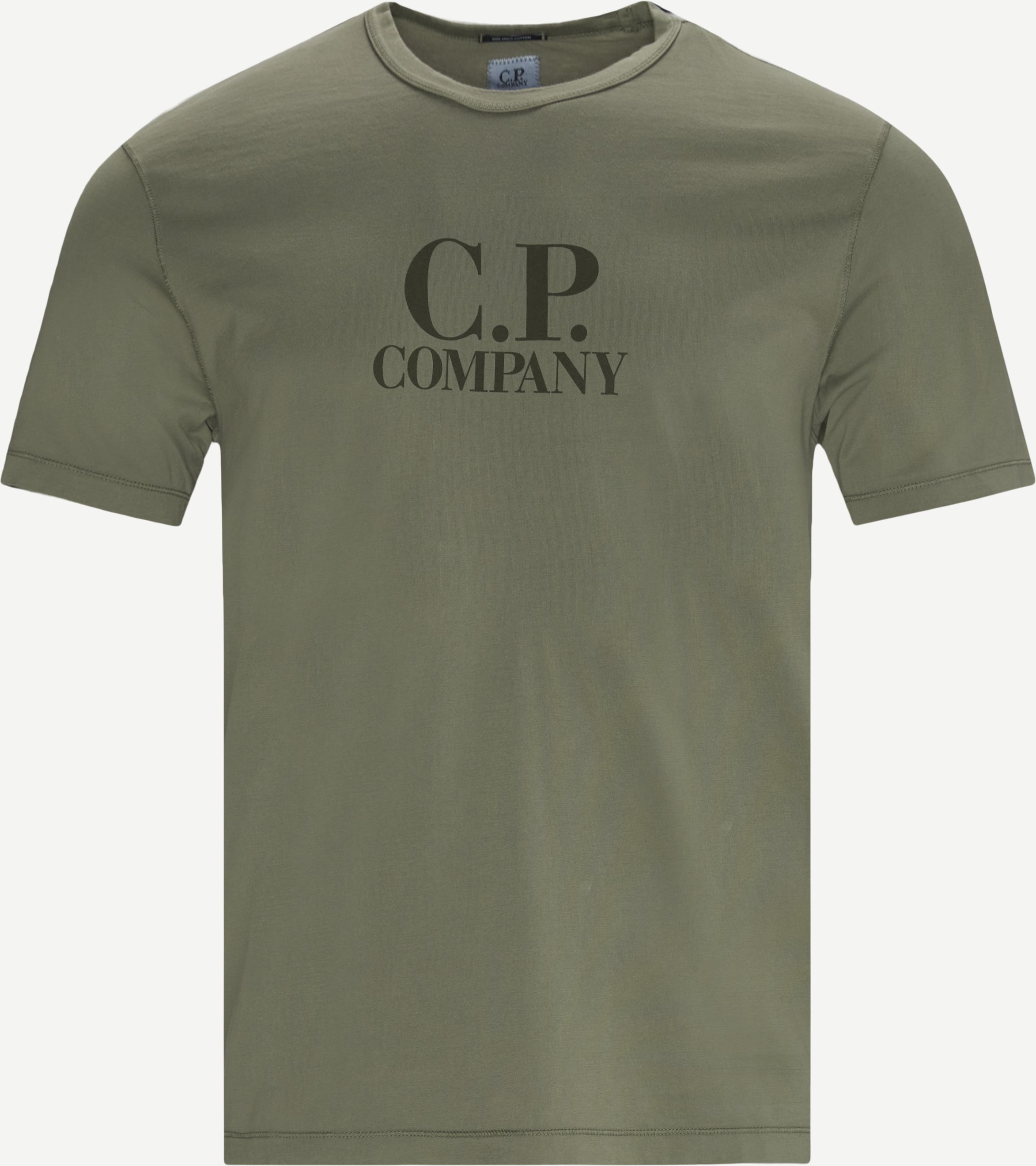 Logo Tee - T-shirts - Regular fit - Army