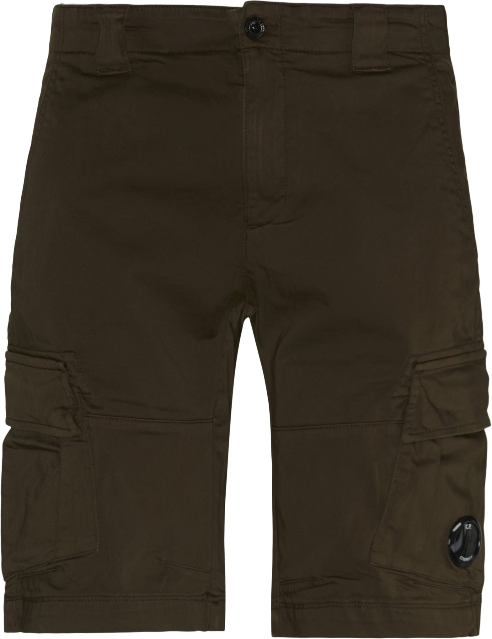 Cargo Stretch Shorts - Shorts - Regular fit - Army
