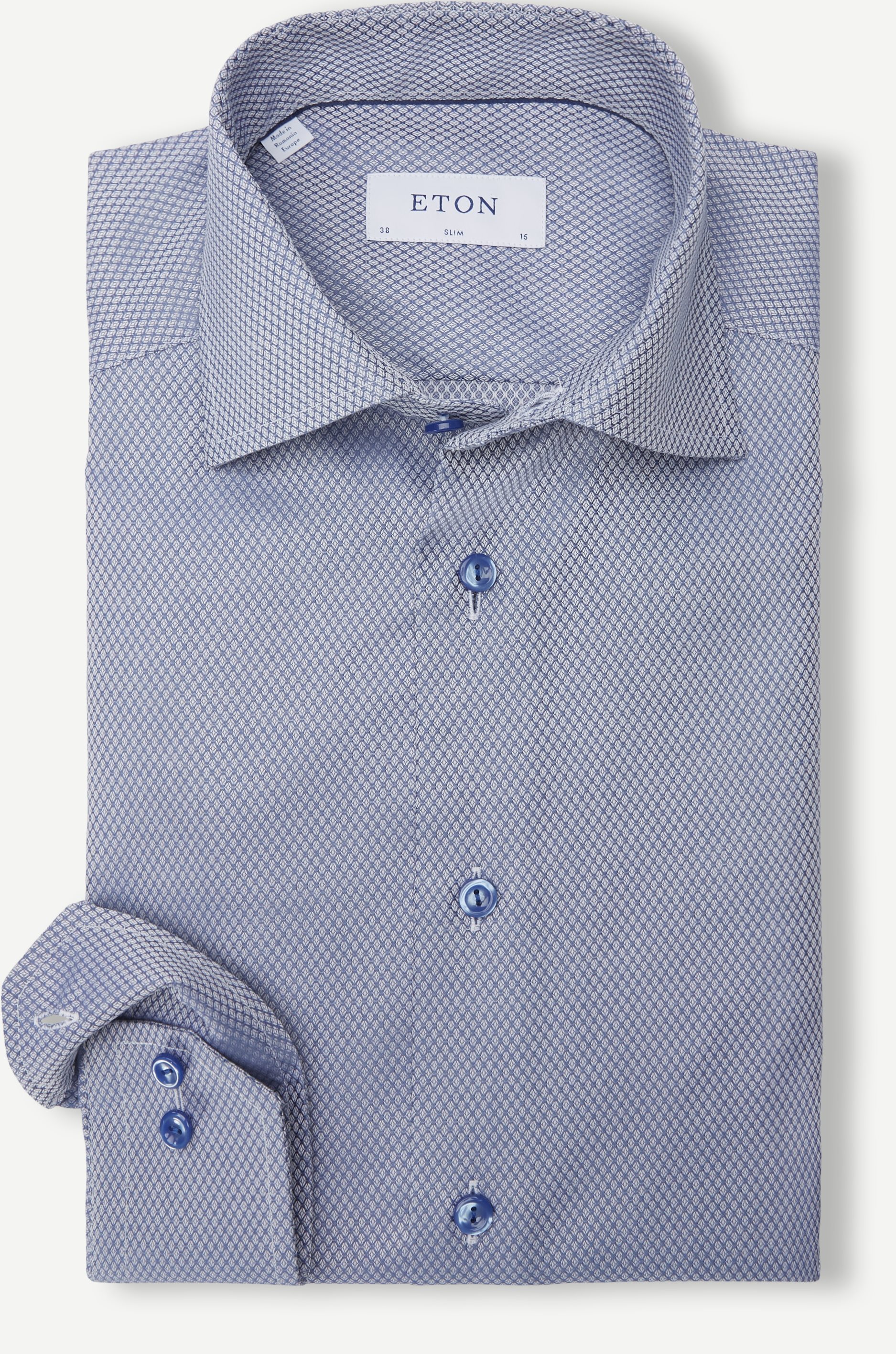6020 79 Shirt - Skjorter - Slim fit - Blå