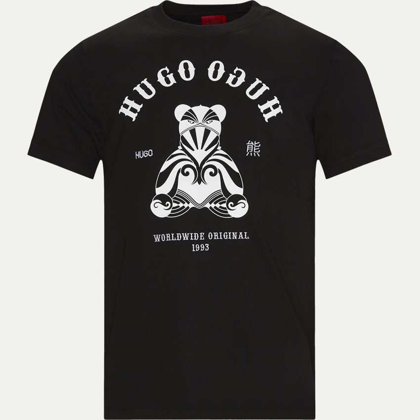 HUGO T-shirts 50446368 DUTO SORT