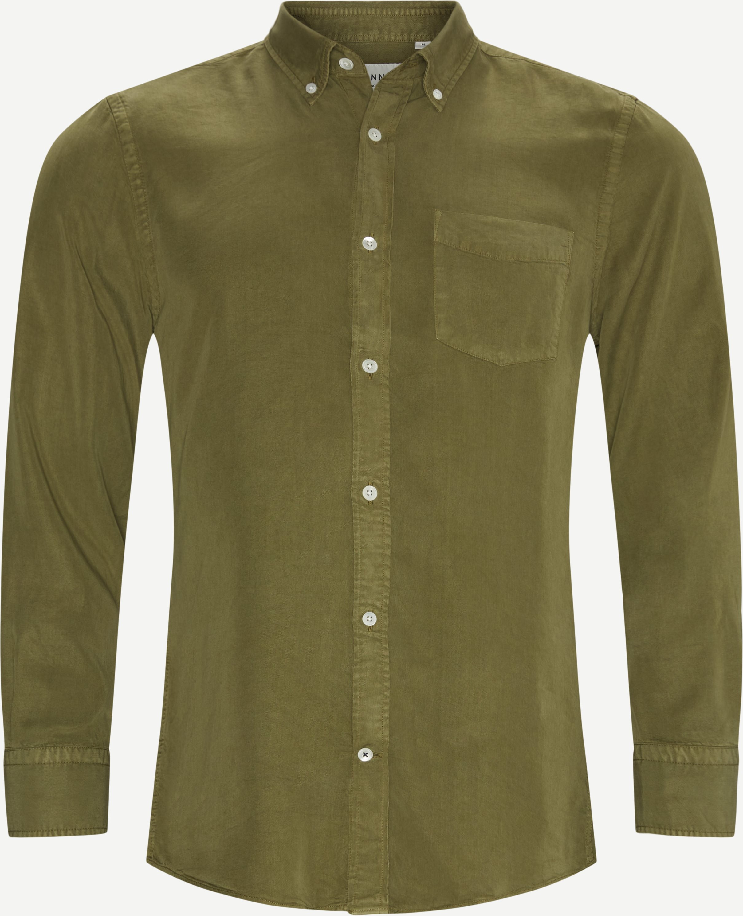 Manza Shirt - Shirts - Slim fit - Green