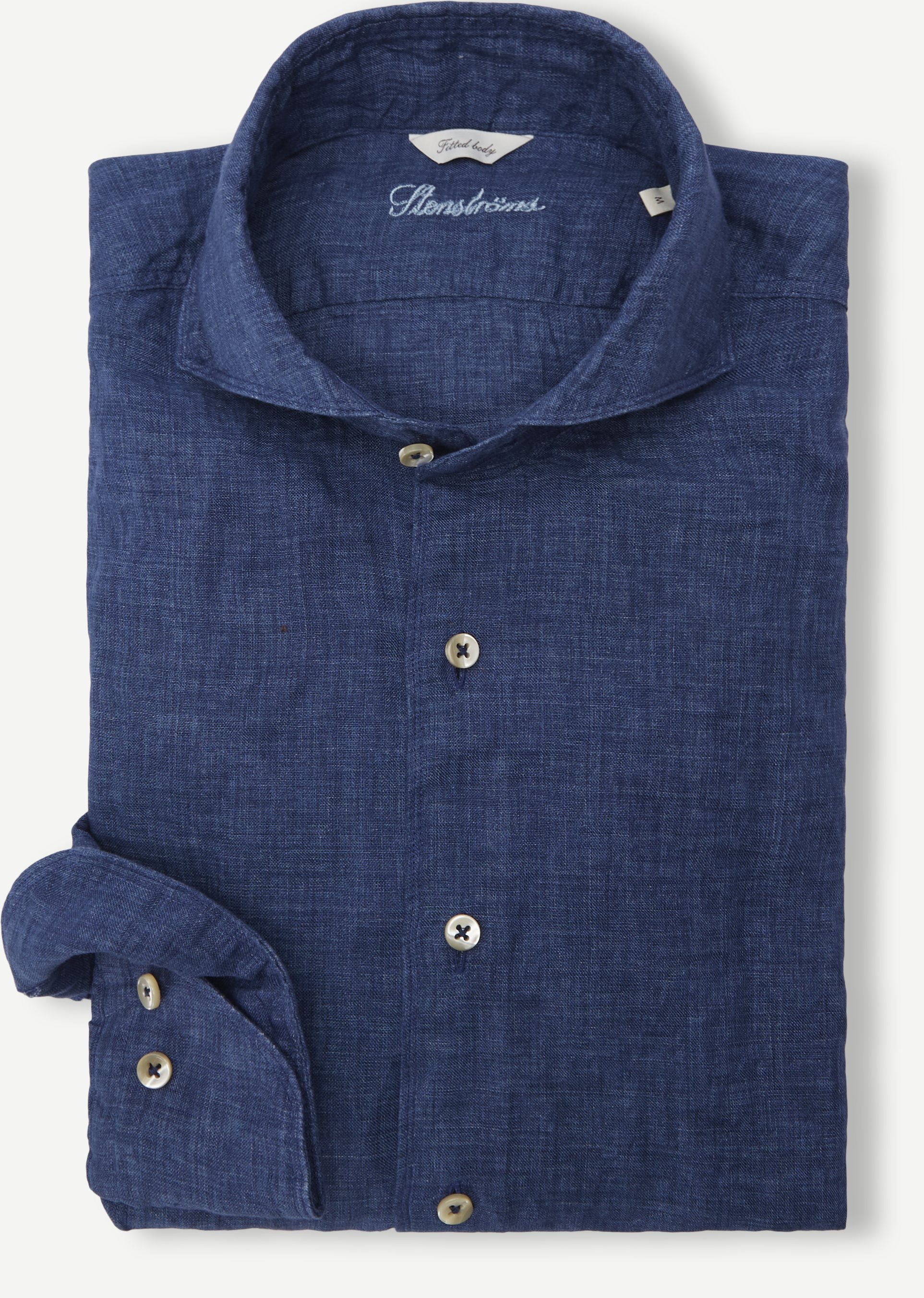Linen Shirt - Shirts - Blue