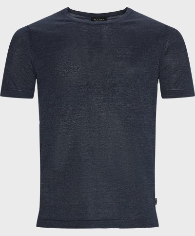 Sand T-shirts LINEN T-SHIRT Blue