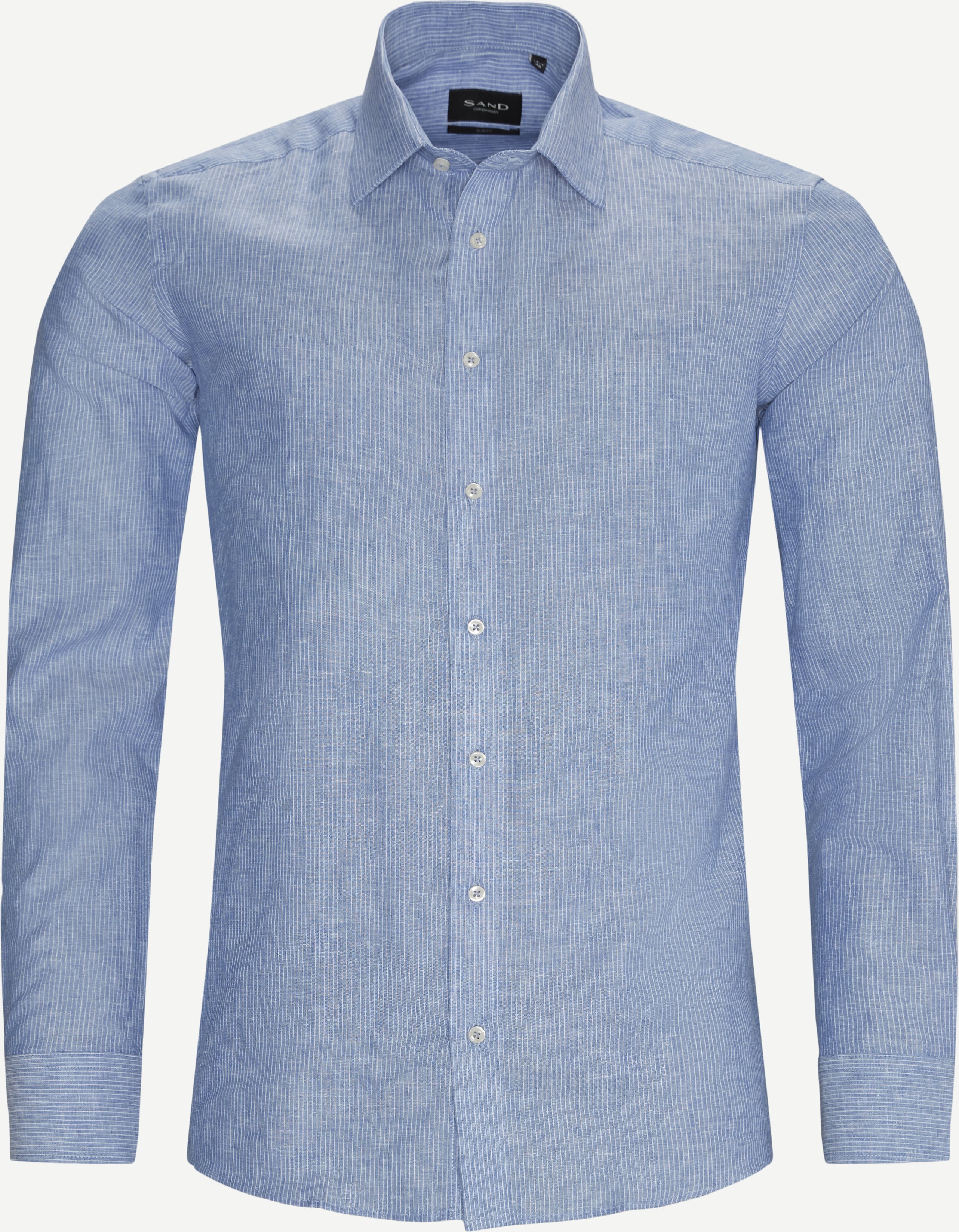 Iver 2 Weiches Hemd - Hemden - Slim fit - Blau