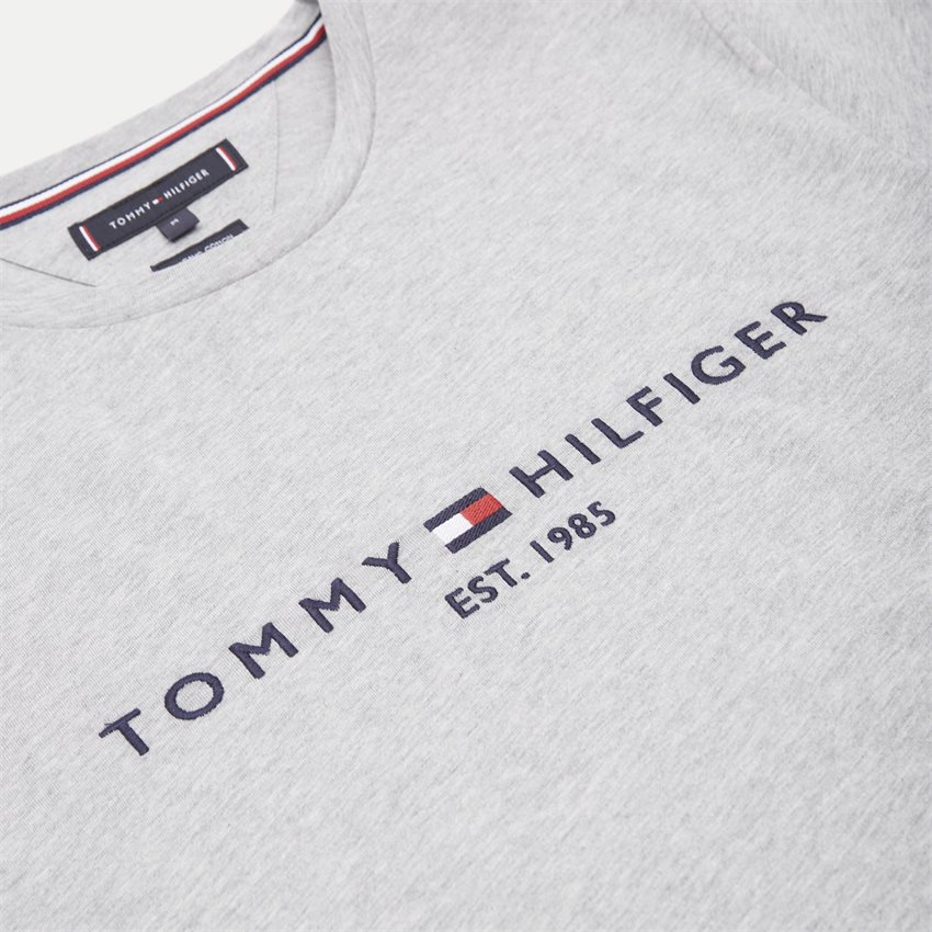 Tommy Hilfiger T-shirts CORE TOMMY LOGO TEE GRÅ