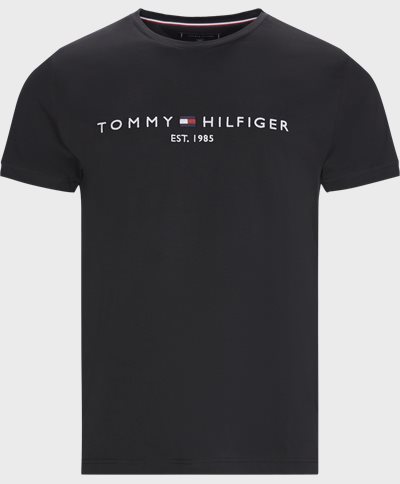 Tommy Hilfiger T-shirts CORE TOMMY LOGO TEE Svart