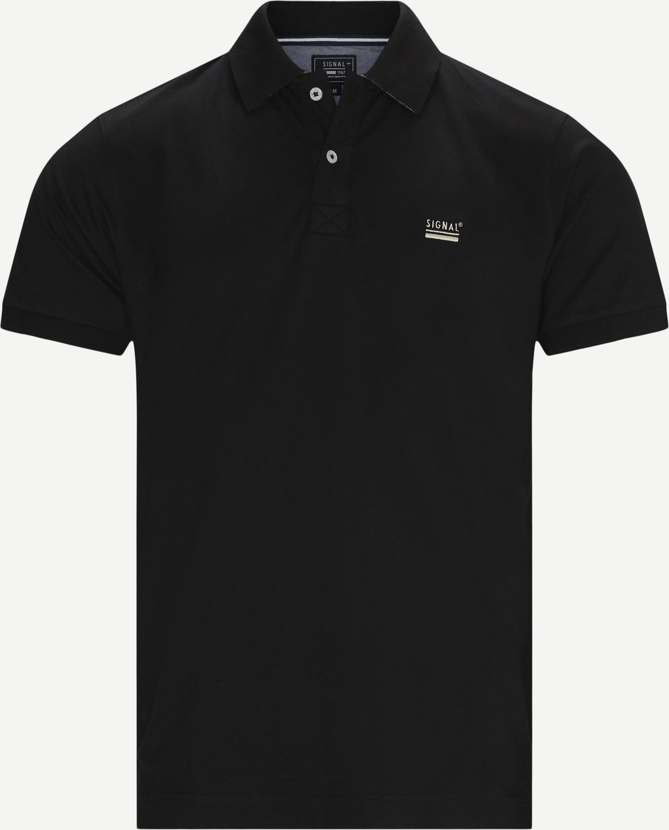 Nors Polo T-shirt - T-shirts - Regular fit - Black