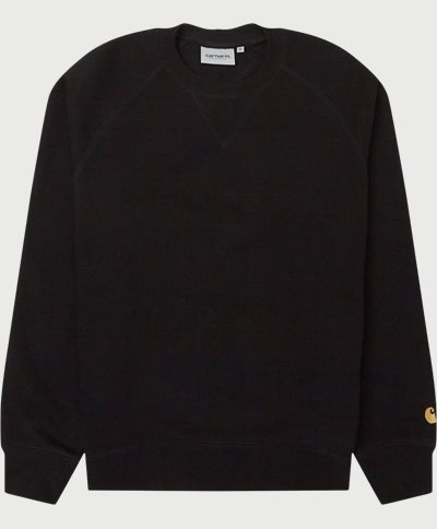 Carhartt WIP Sweatshirts CHASE SWEAT I026383 Black
