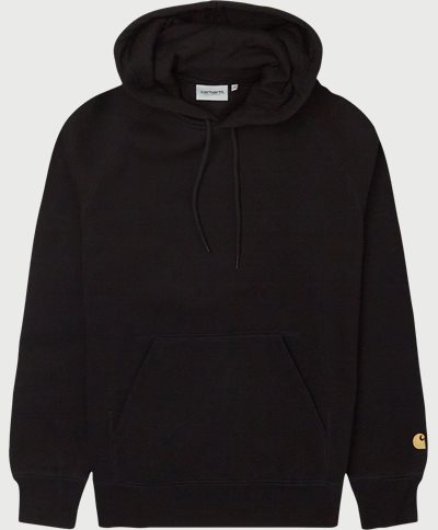 Carhartt WIP Sweatshirts HOODED CHASE SWEAT I026384 Black