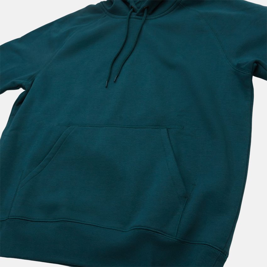 Carhartt WIP Sweatshirts HOODED CHASE SWEAT I026384 BOTANIC