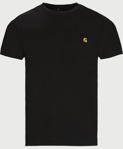 Carhartt WIP T-shirts S/S CHASE TEE I026391 Black