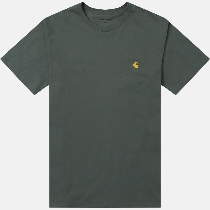 Carhartt WIP T-shirts S/S CHASE TEE I026391 THYME