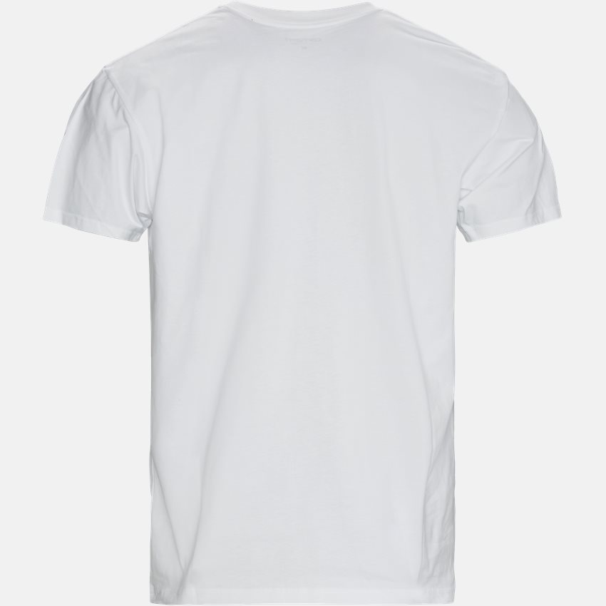 Carhartt WIP T-shirts S/S CHASE TEE I026391 WHITE