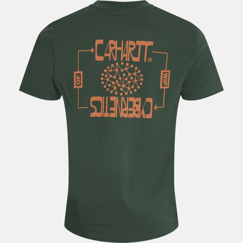 Carhartt WIP T-shirts S/S CYBERNETICS TEE I029037 TREEHOUSE