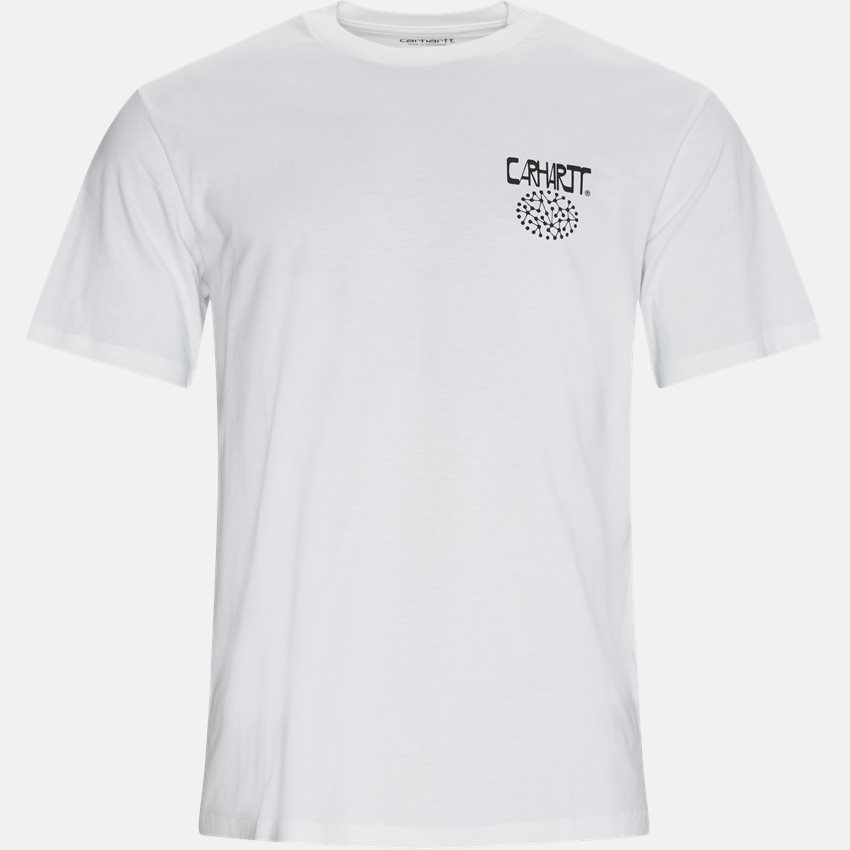 Carhartt WIP T-shirts S/S CYBERNETICS TEE I029037 WHITE