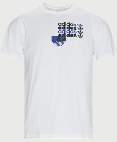Adidas Originals T-shirts GN3868 FRM SS TEE Hvid