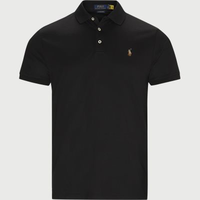 T-shirt med logotyp Regular slim fit | T-shirt med logotyp | Svart