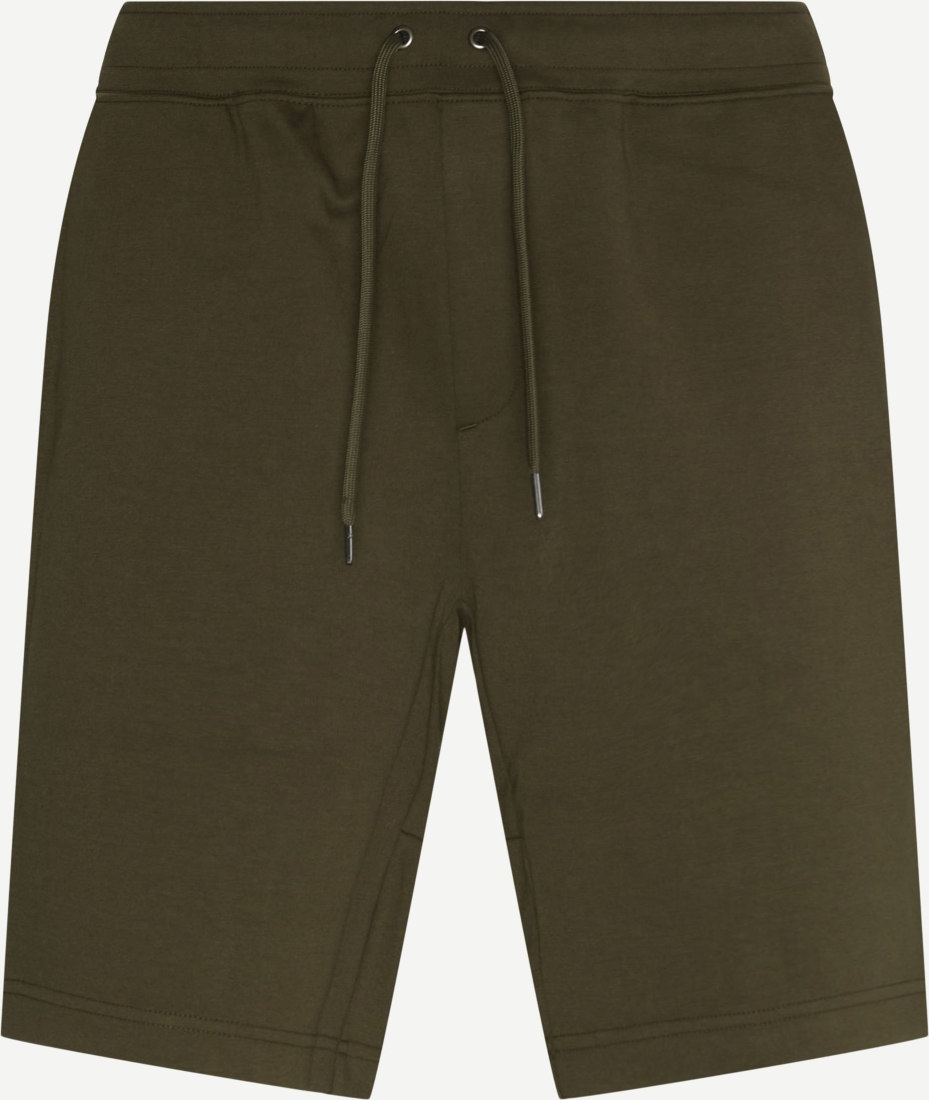Baumwollshorts - Shorts - Regular fit - Oliv
