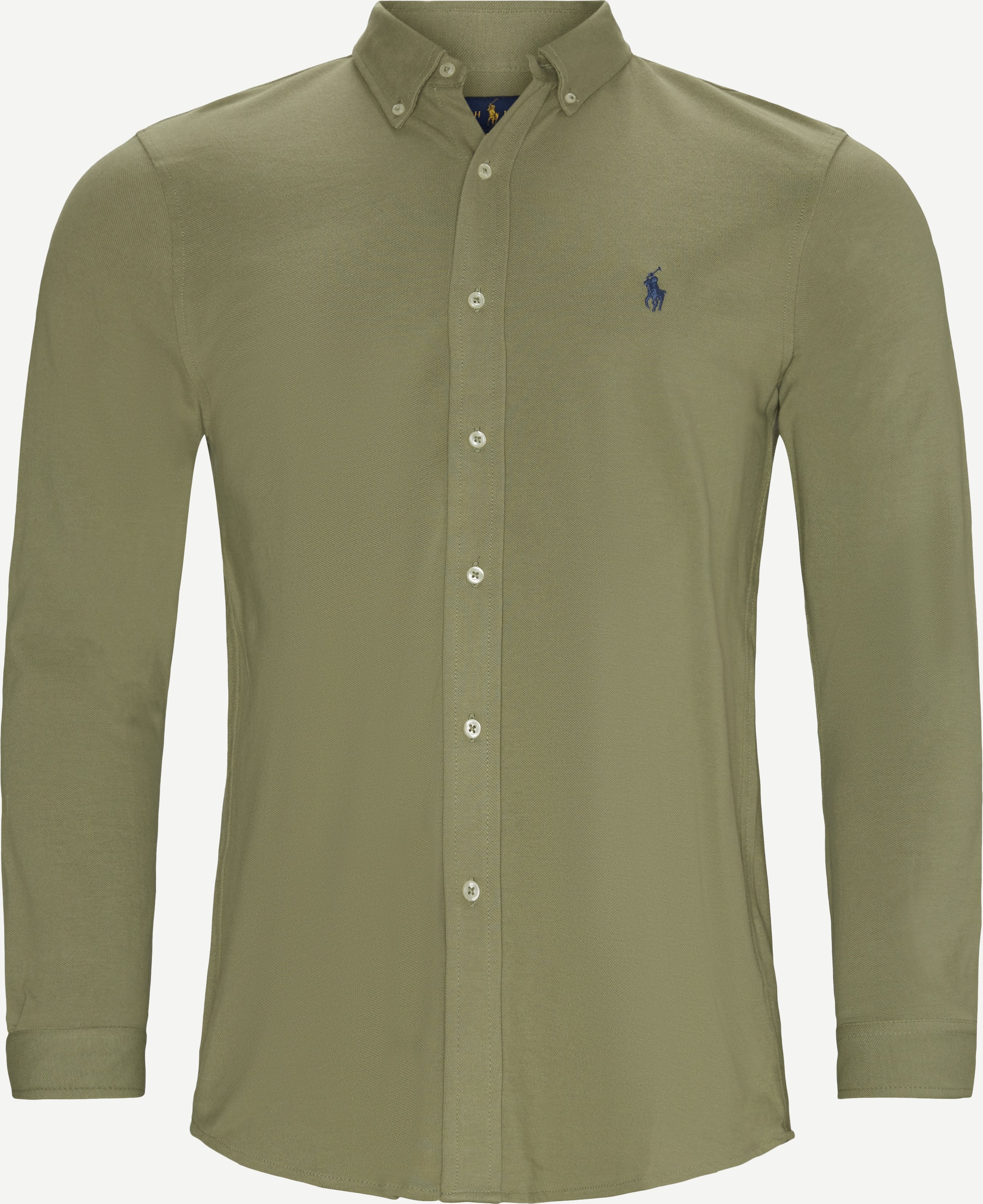 710654408 Skjorte - Shirts - Regular fit - Army