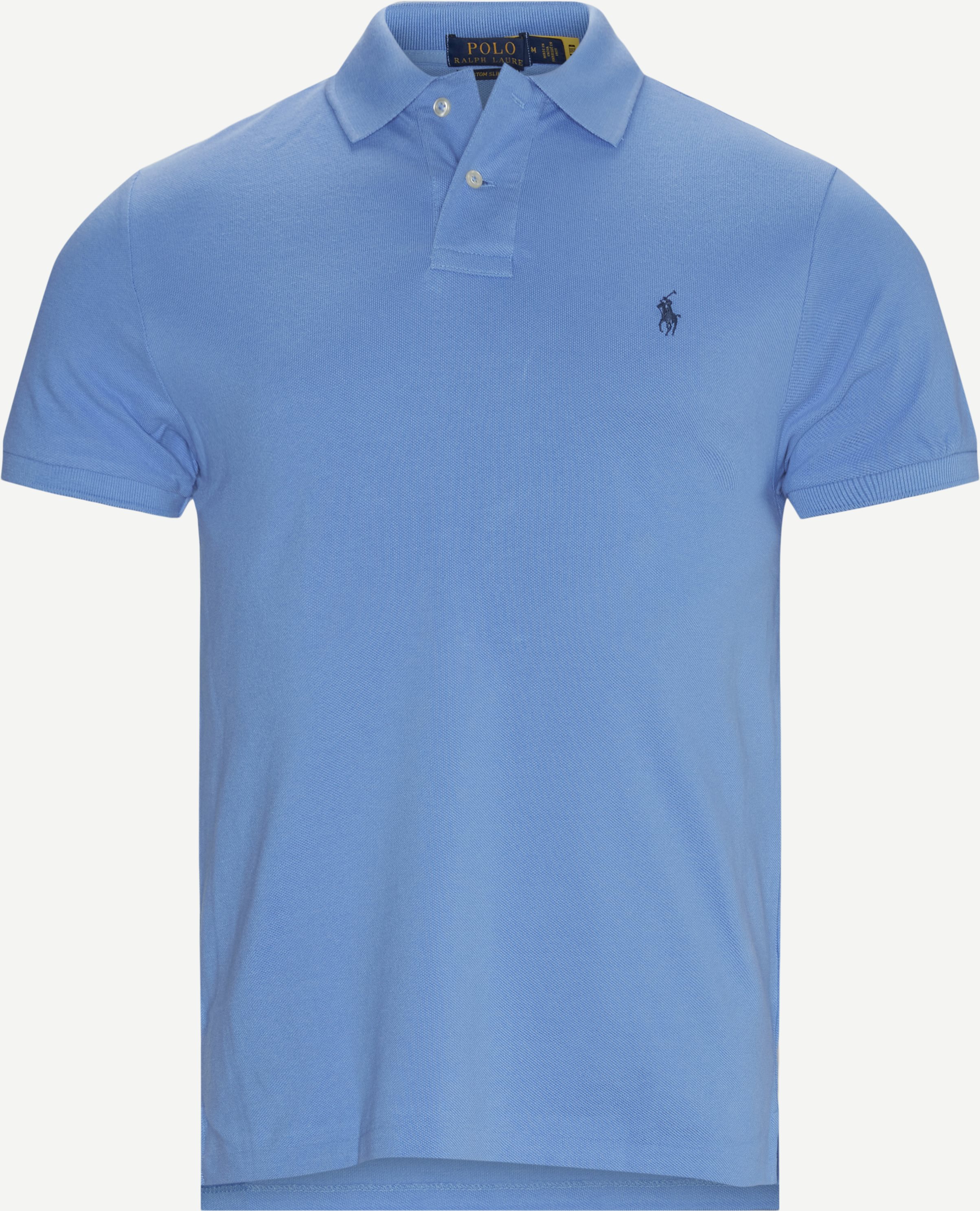 Polo T-shirt - T-shirts - Regular slim fit - Blå