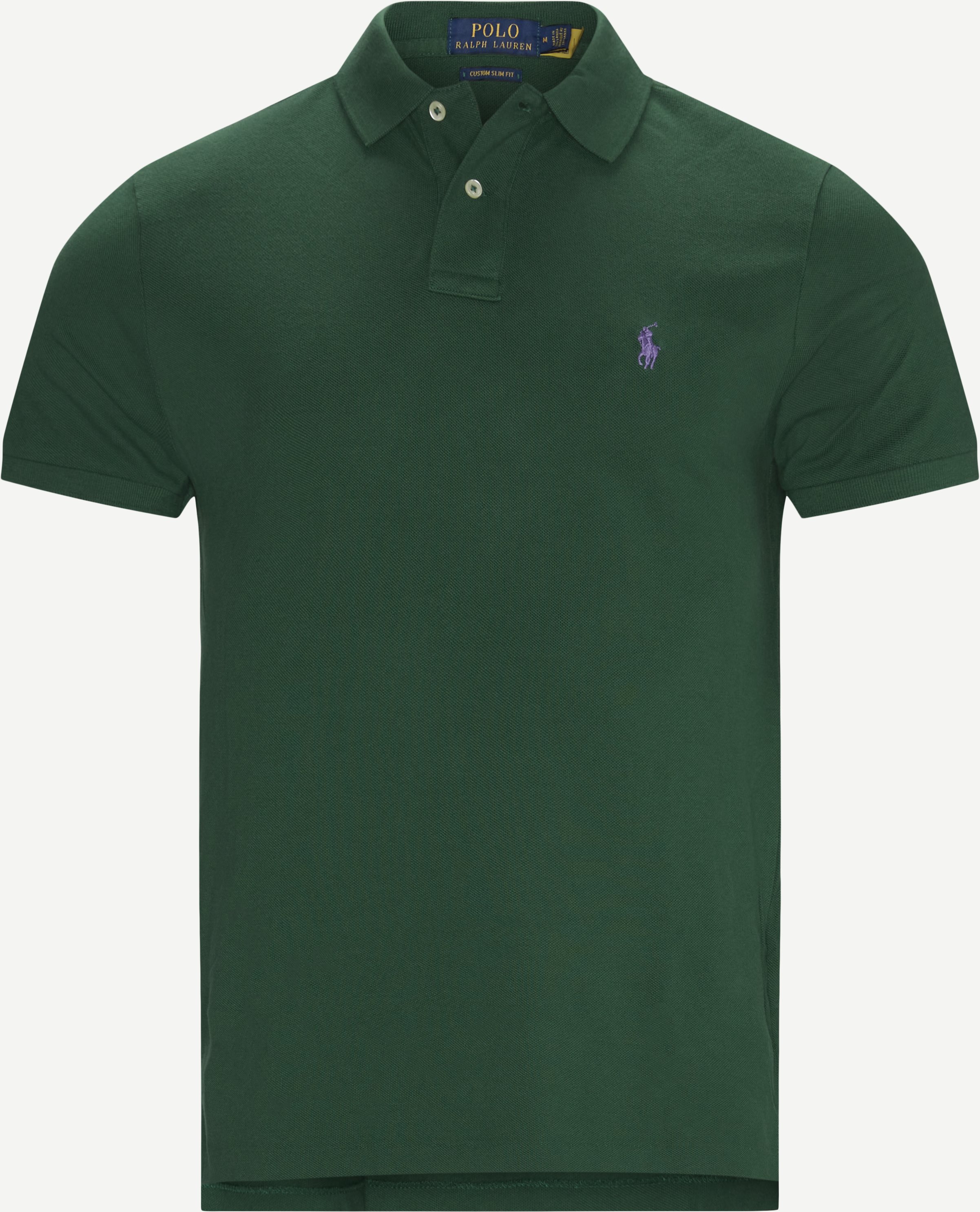 Polo Shirt - T-Shirts - Regular slim fit - Grün