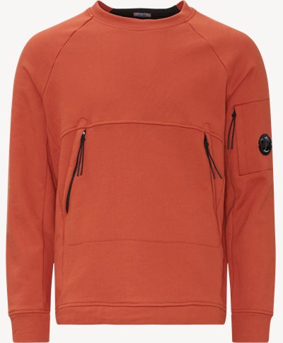 Diagonal Raised Fleece Sweatshirt Custom fit | Diagonal Raised Fleece Sweatshirt | Rød