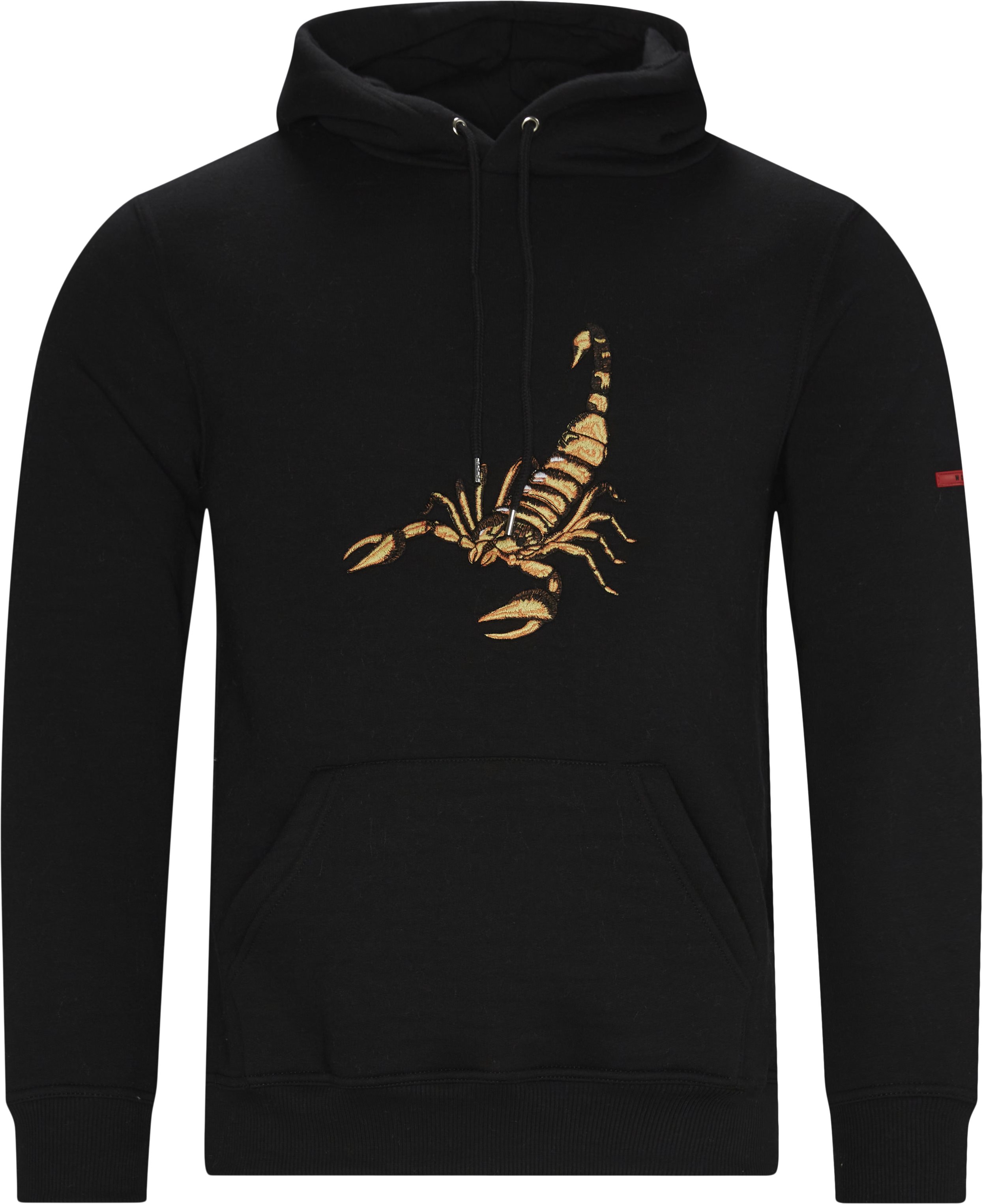 Scorpion Hoodie - Sweatshirts - Regular fit - Black