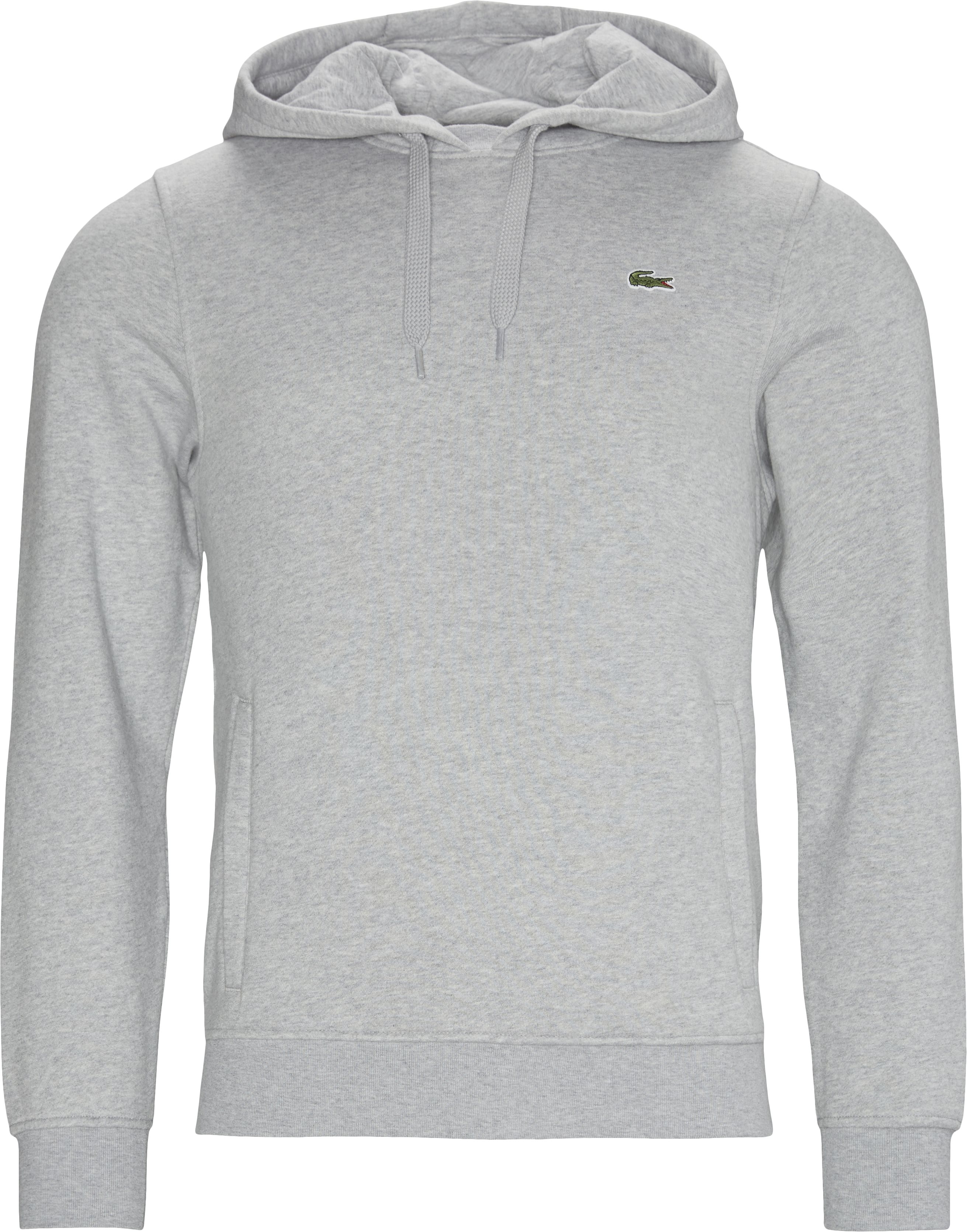 Logo Hoodie - Sweatshirts - Regular fit - Grey