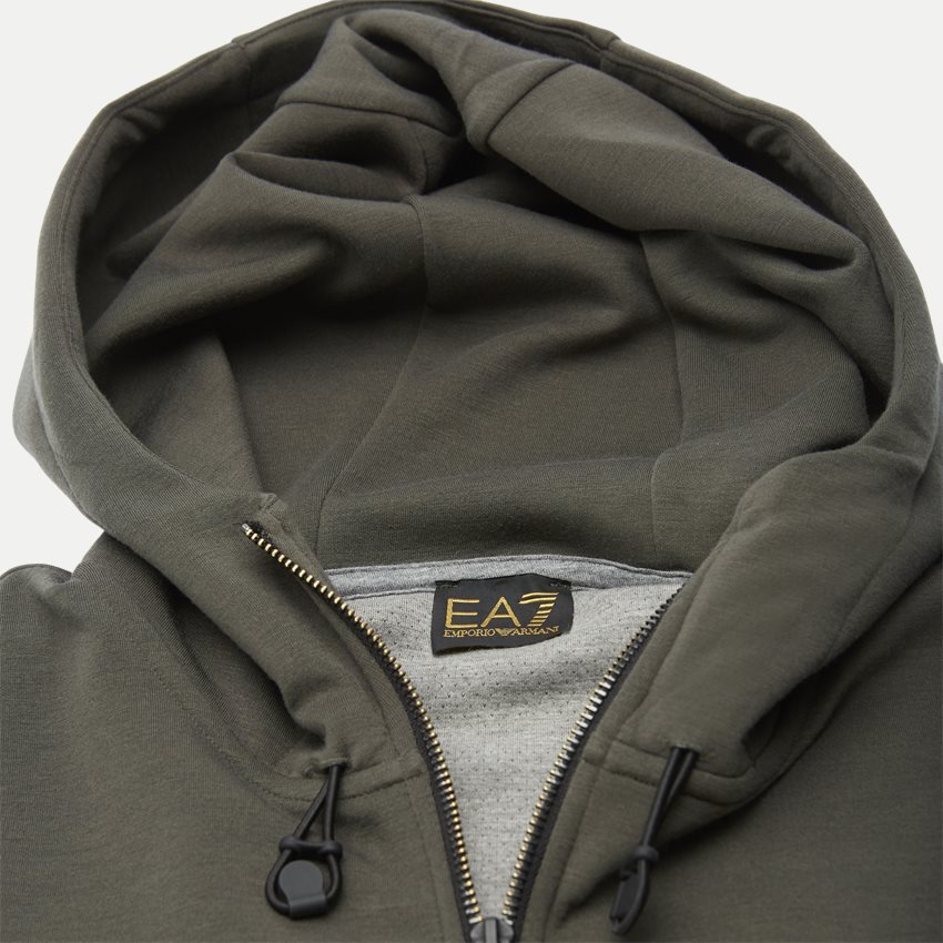 EA7 Sweatshirts PJ4EZ 3KPM90 ARMY