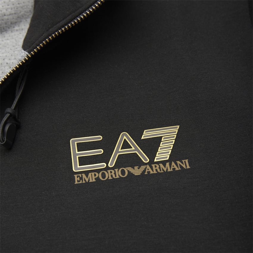 EA7 Sweatshirts PJ4EZ 3KPM90 SORT
