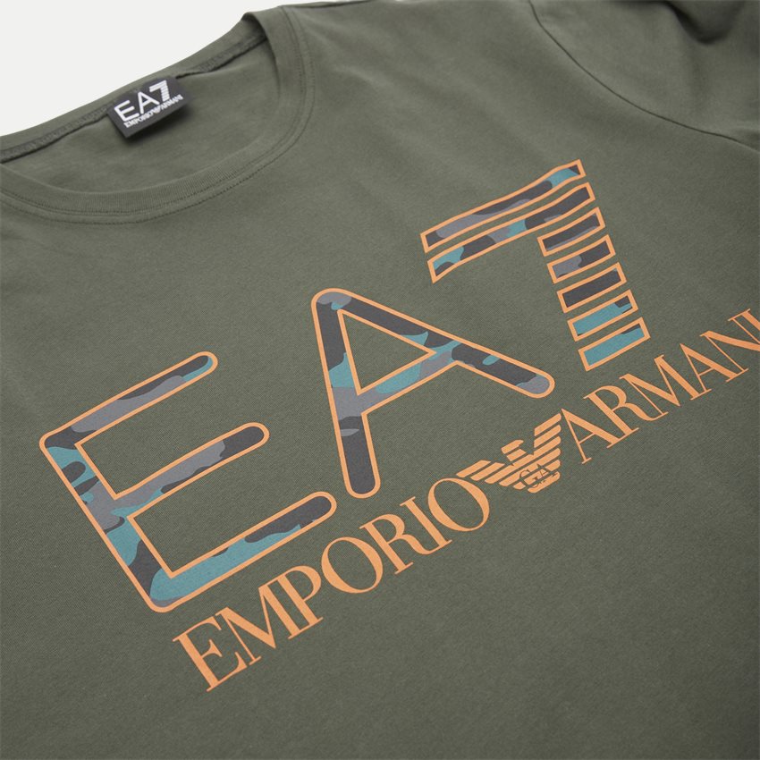 EA7 T-shirts PJ7CZ 3KPT27 ARMY