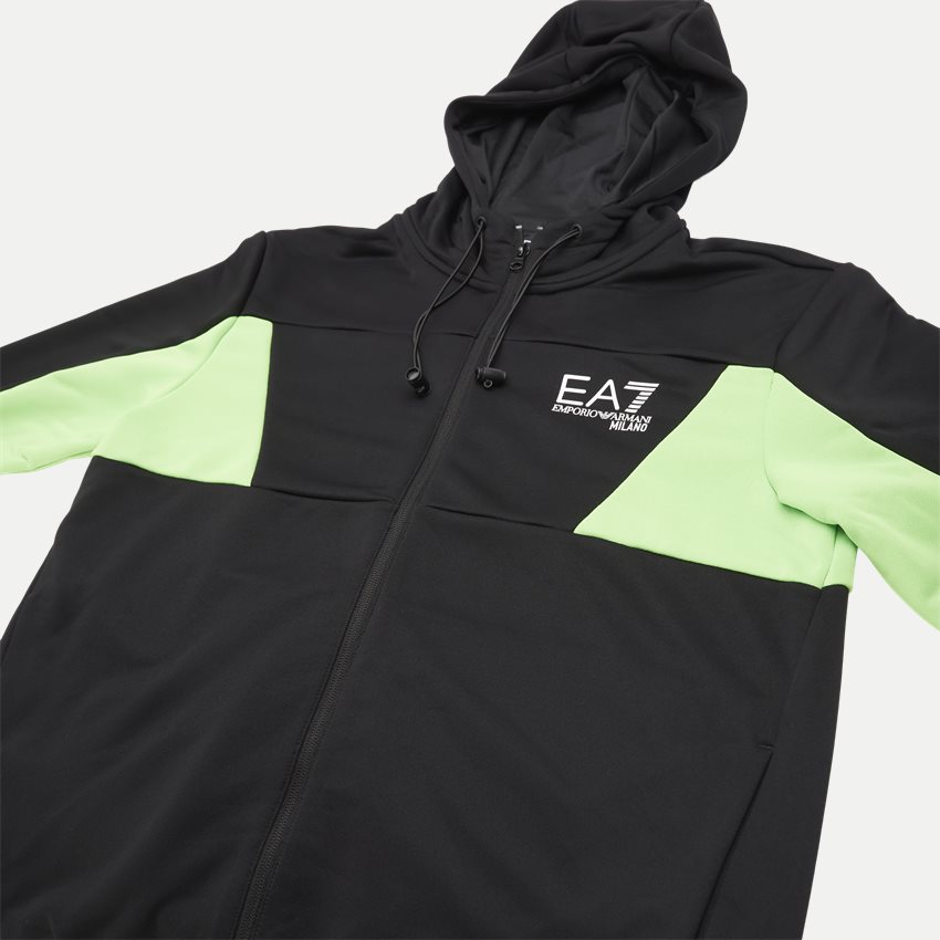 EA7 Sweatshirts PJ16Z 3KPM54 SORT