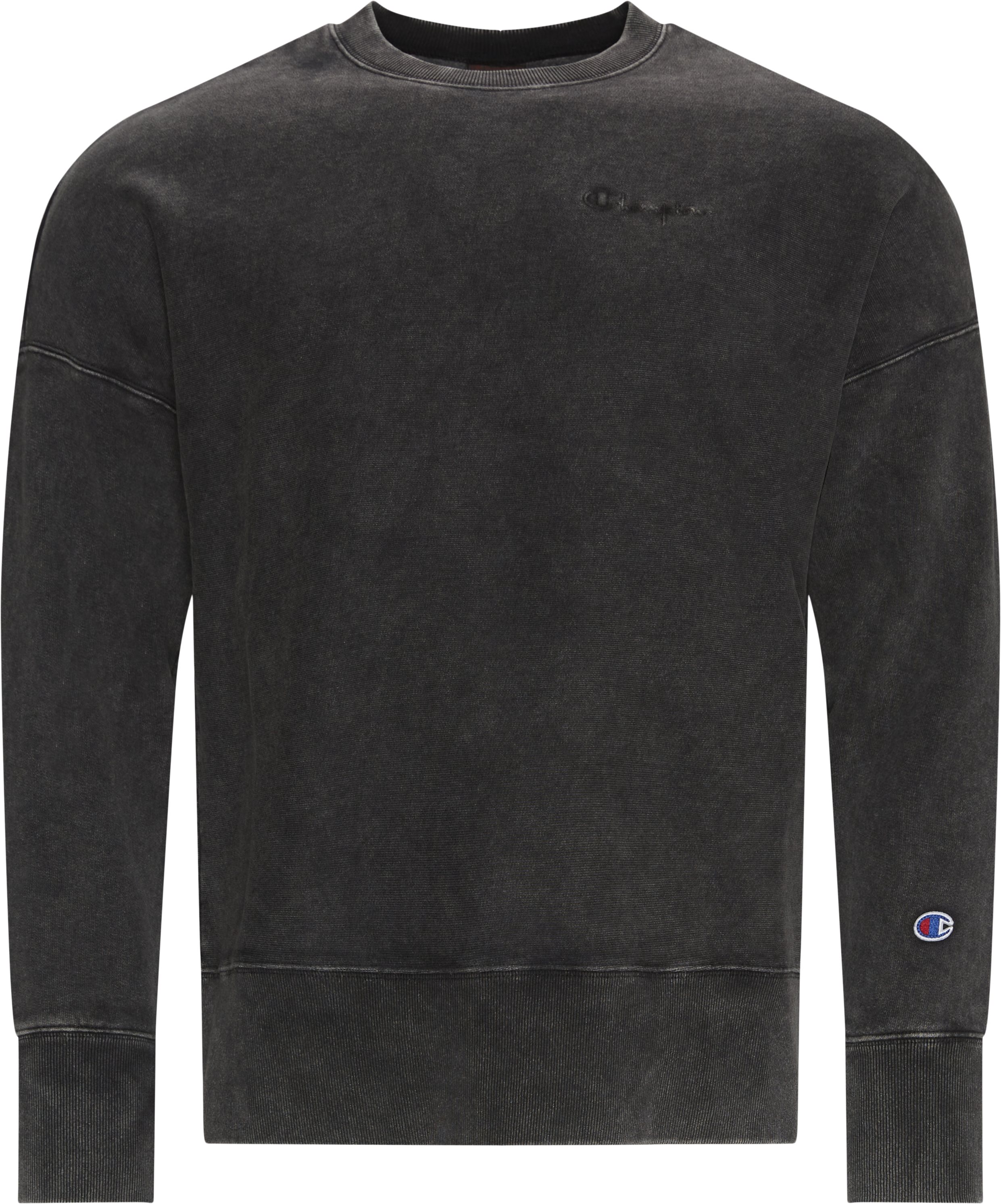 GD Crew Sweatshirt - Sweatshirts - Regular fit - Black