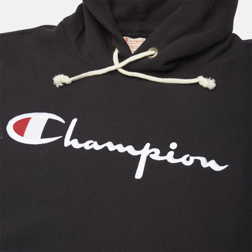 Champion Sweatshirts 215159 LOGO HOOD SORT
