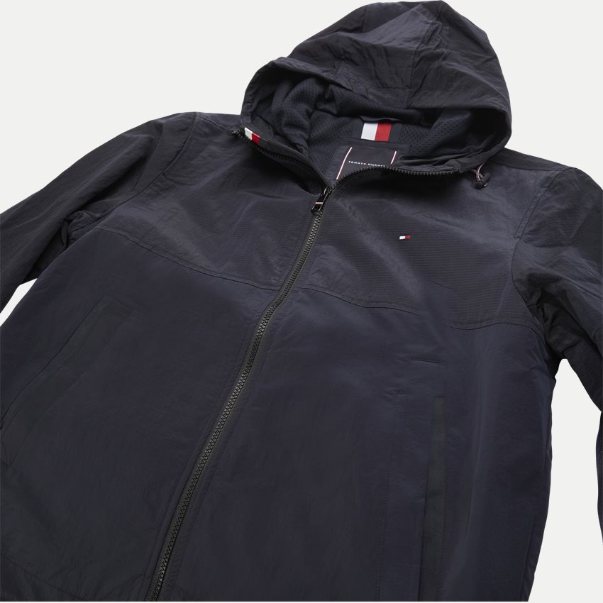 Tommy Hilfiger Jackets 17419 LIGHTWEIGHT HOODED  NAVY