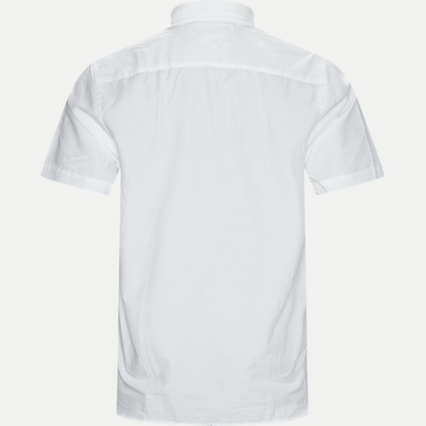 Tommy Hilfiger Shirts 17624 GRID DOBBY SHIRT S/S HVID
