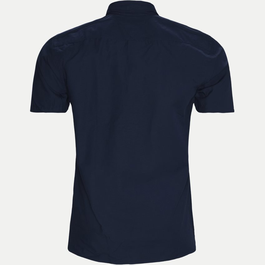Tommy Hilfiger Shirts 17624 GRID DOBBY SHIRT S/S NAVY