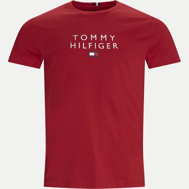 TOMMY TEE T-shirts RØD from Tommy Hilfiger 47 EUR