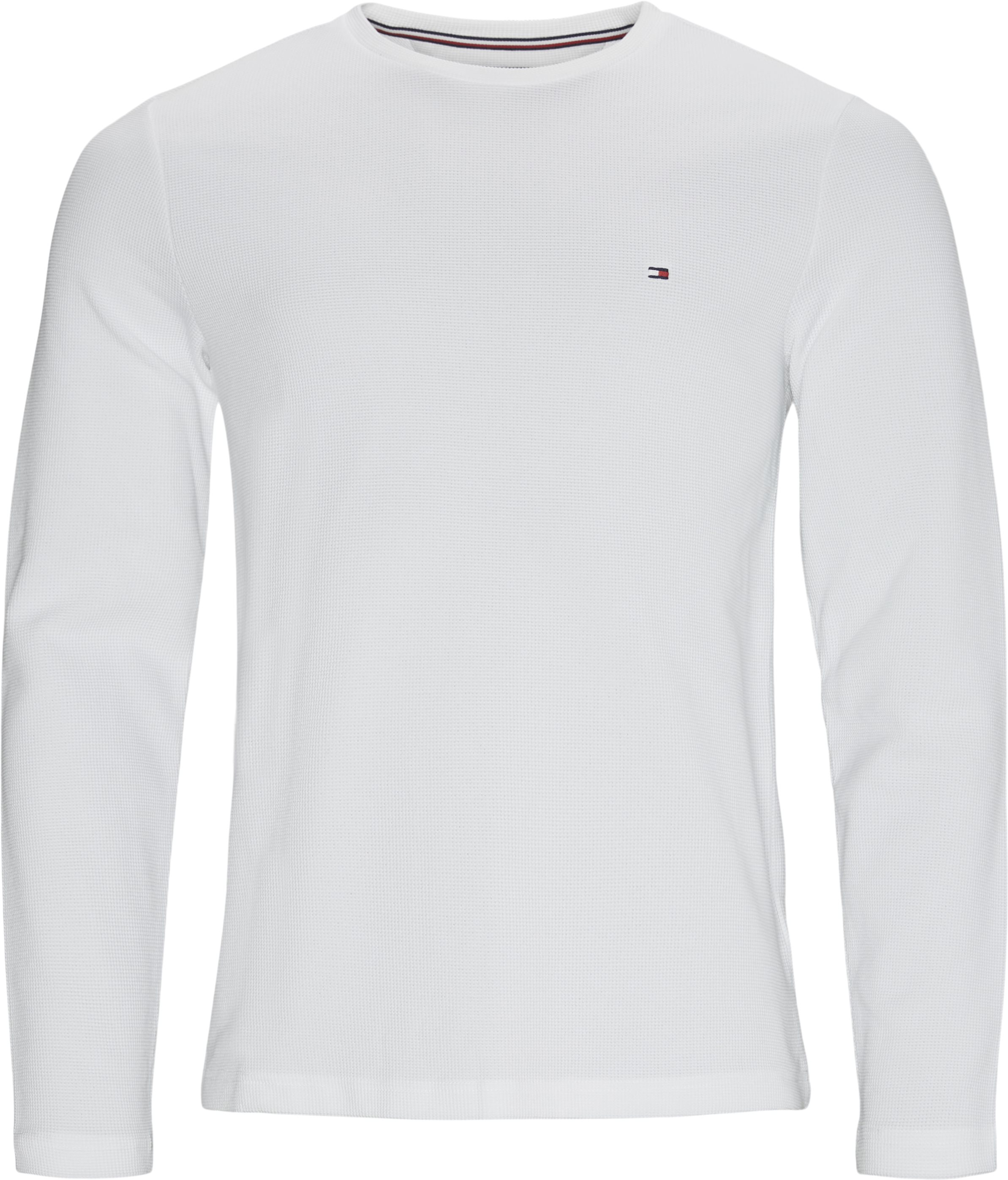 Tommy Hilfiger Waffle Long Sleeve Tee T-Shirt Homme