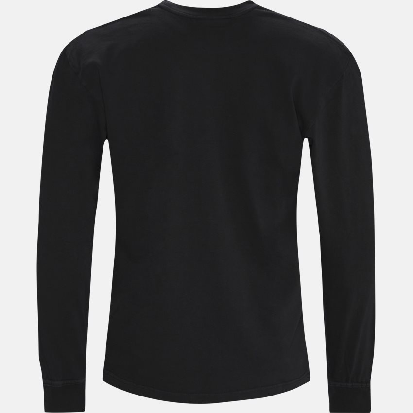 Pleasures Sweatshirts DISCOVERY HEAVY WEIGHT SHIRT BLACK