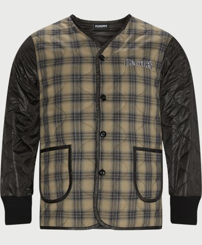 Bowery Plaid Liner Jacket Regular fit | Bowery Plaid Liner Jacket | Svart