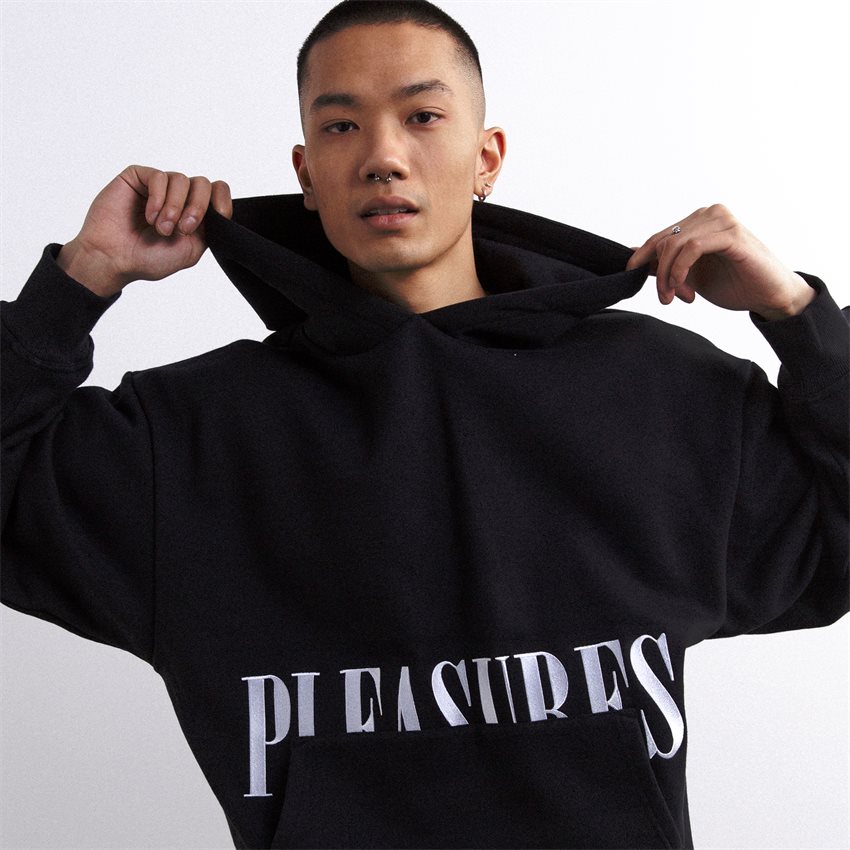 Pleasures Sweatshirts LOVELESS HOODY BLACK