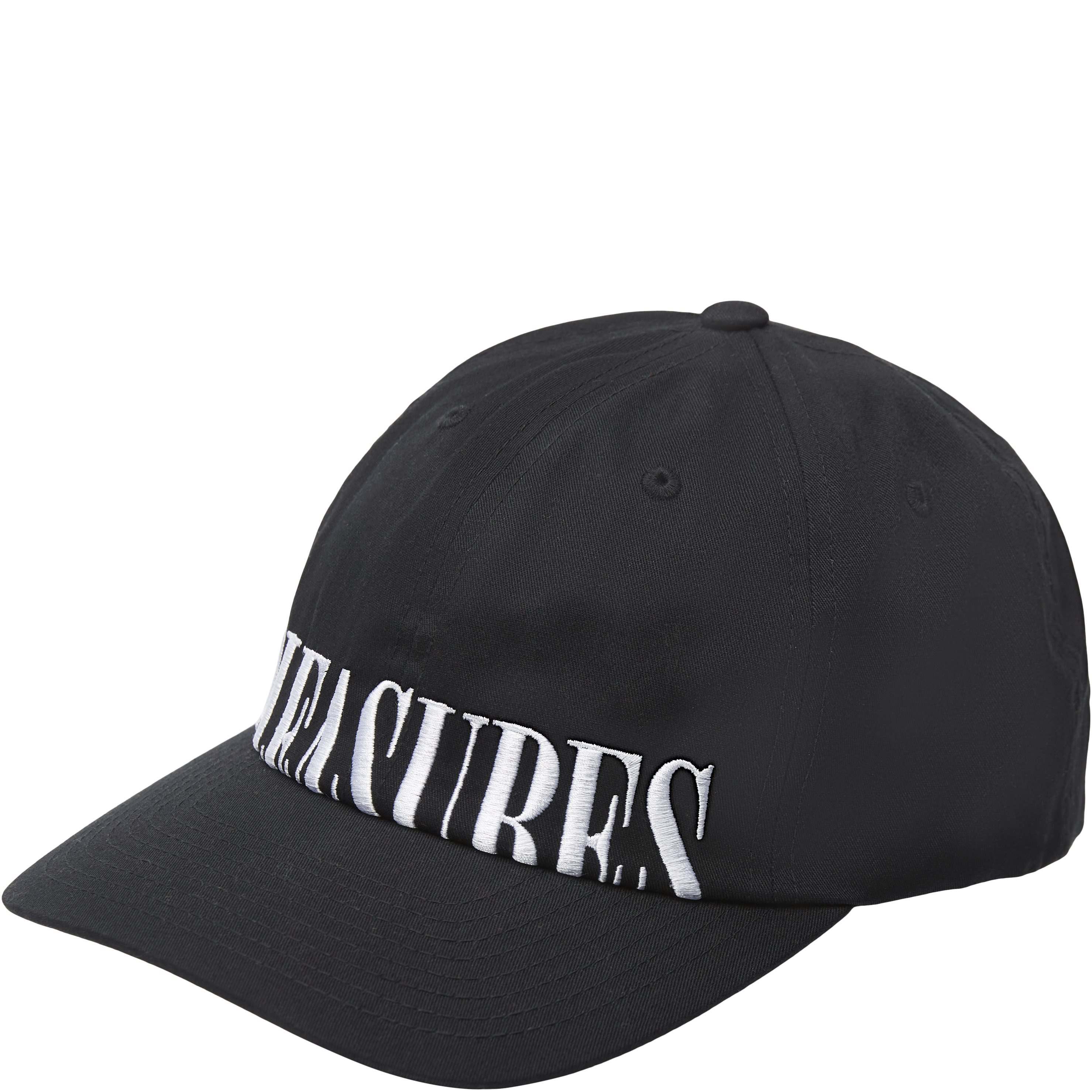 Dome Low Profile Snapback Cap - Caps - Black