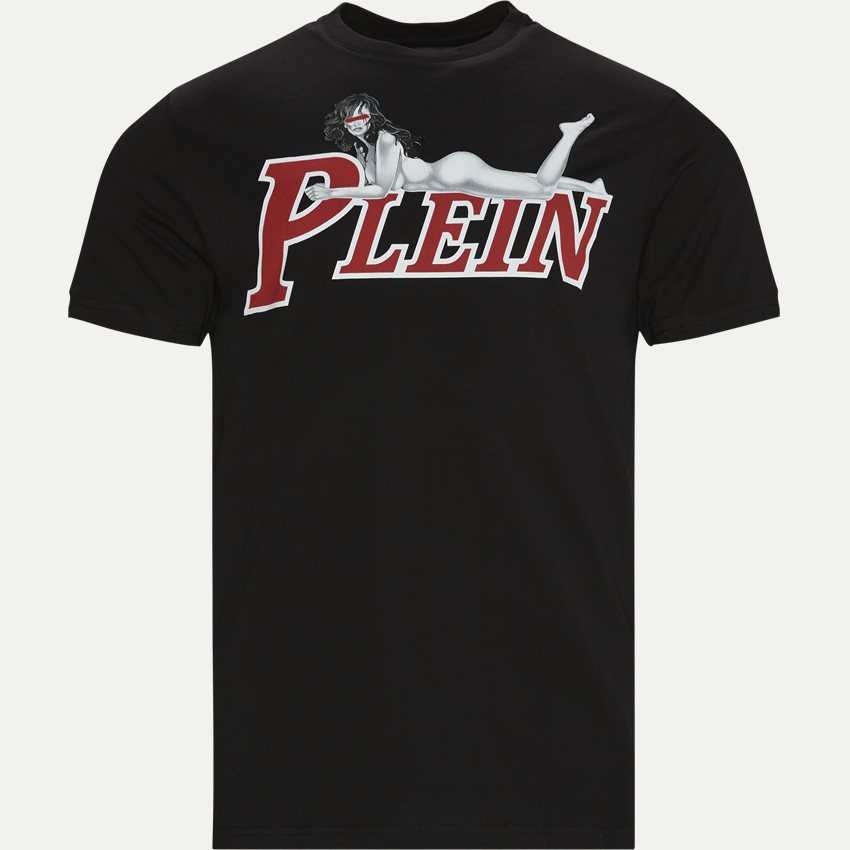 Philipp Plein T-shirts UTK 0024 PJY00 2N SORT
