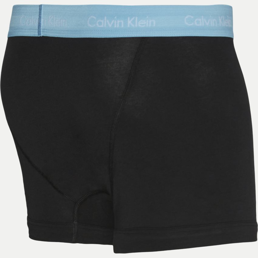 Calvin Klein Underkläder 0000U2662G TRUNK 3PK SORT/SORT/SORT