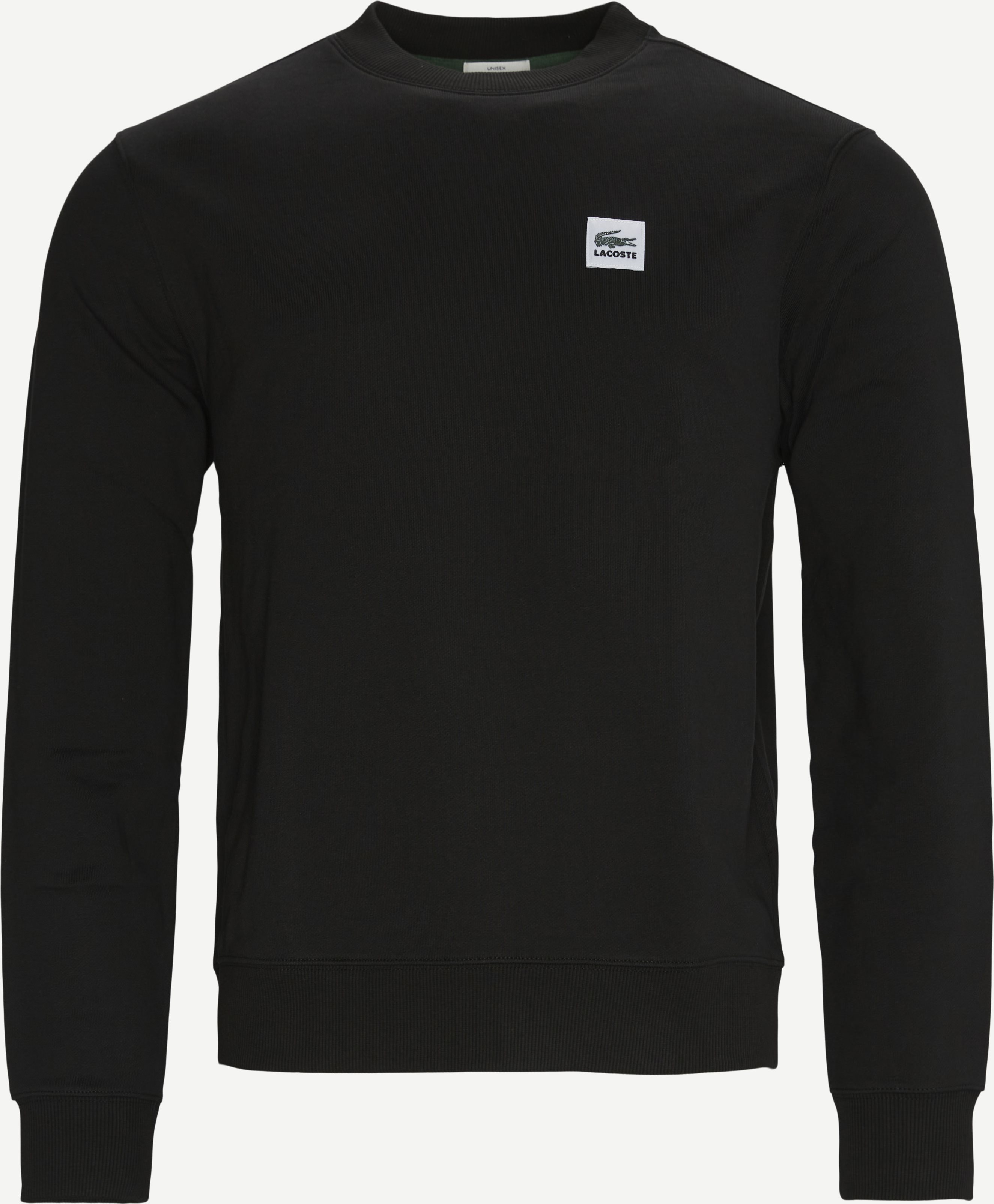 Rundhals-Sweatshirt - Sweatshirts - Regular fit - Schwarz