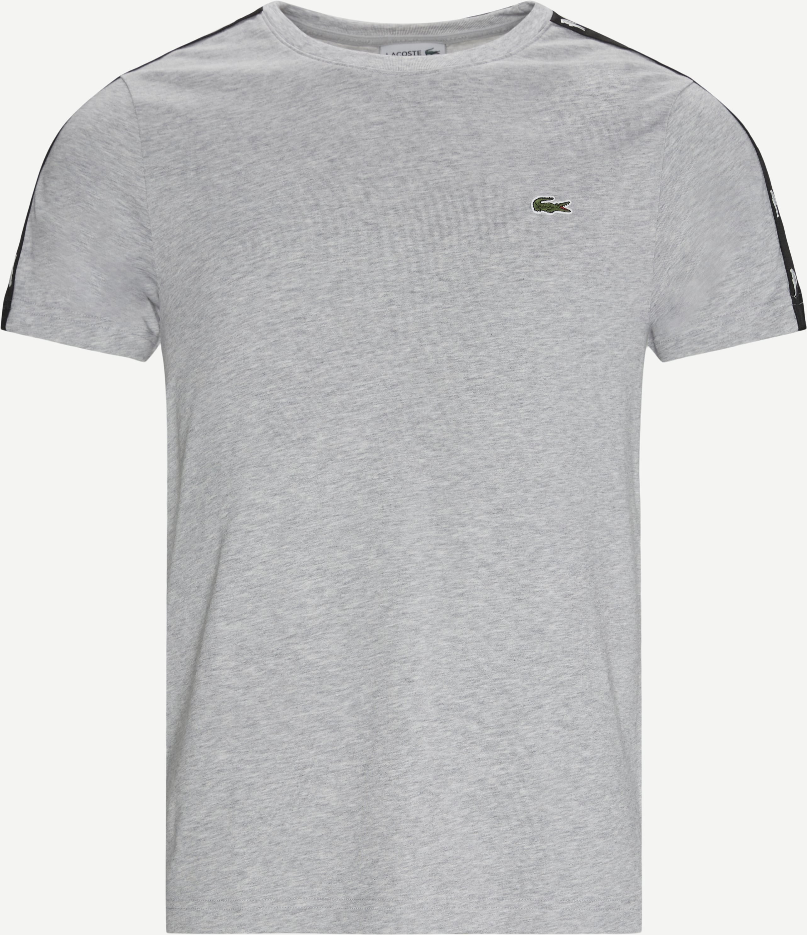 Logo Tee - T-shirts - Regular fit - Grå