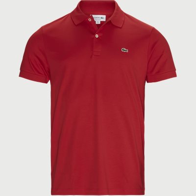 Jersey Polo T-shirt Regular fit | Jersey Polo T-shirt | Rød