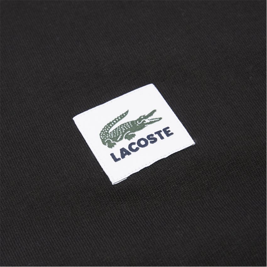 Lacoste T-shirts TH9163 SORT