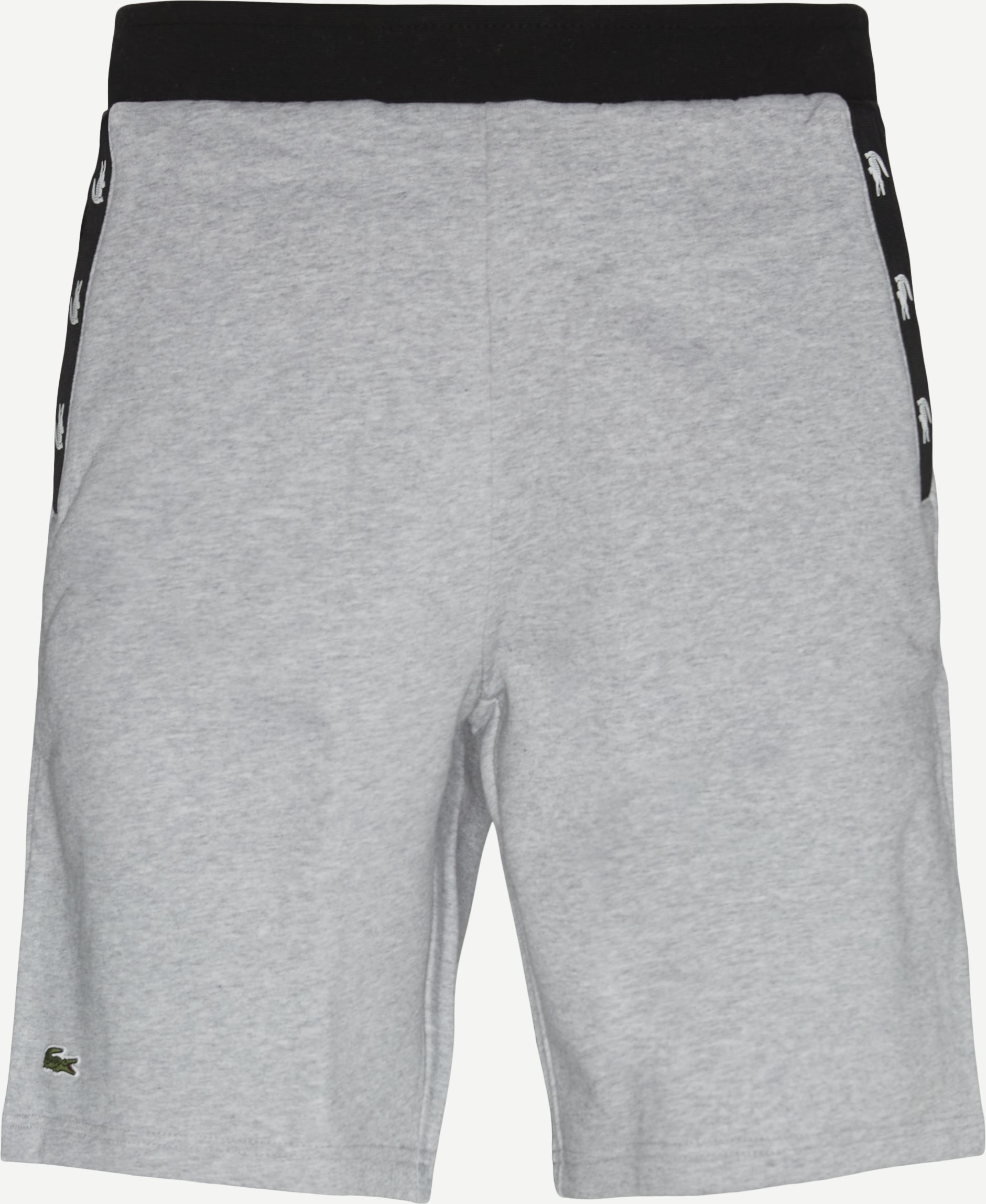 Baumwollshorts - Shorts - Regular fit - Grau